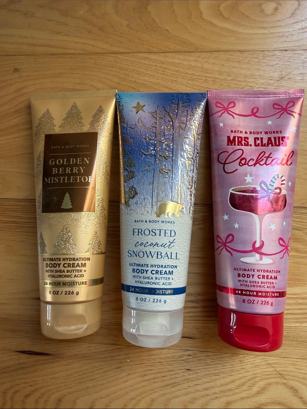 Bath & Body Works Set of 3 Body Creams